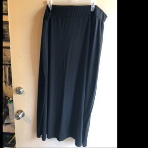Faded Glory black maxi skirt